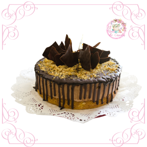 Mousse De Chocolate Manjar Nueces y Trocitos De Chocolate
