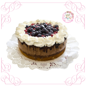 Mousse De Chocolate Con Frutos Del Bosque