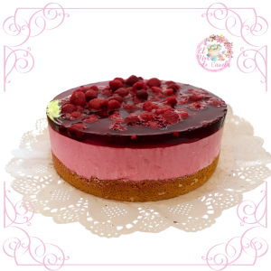 Torta De Yogurth Con Frambuesas